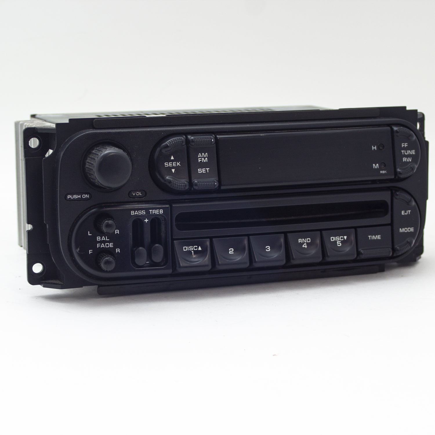 Chrysler Jeep Dodge & Ram 1500 Audio Radio AM FM Cassette Disc CD Receiver OEM