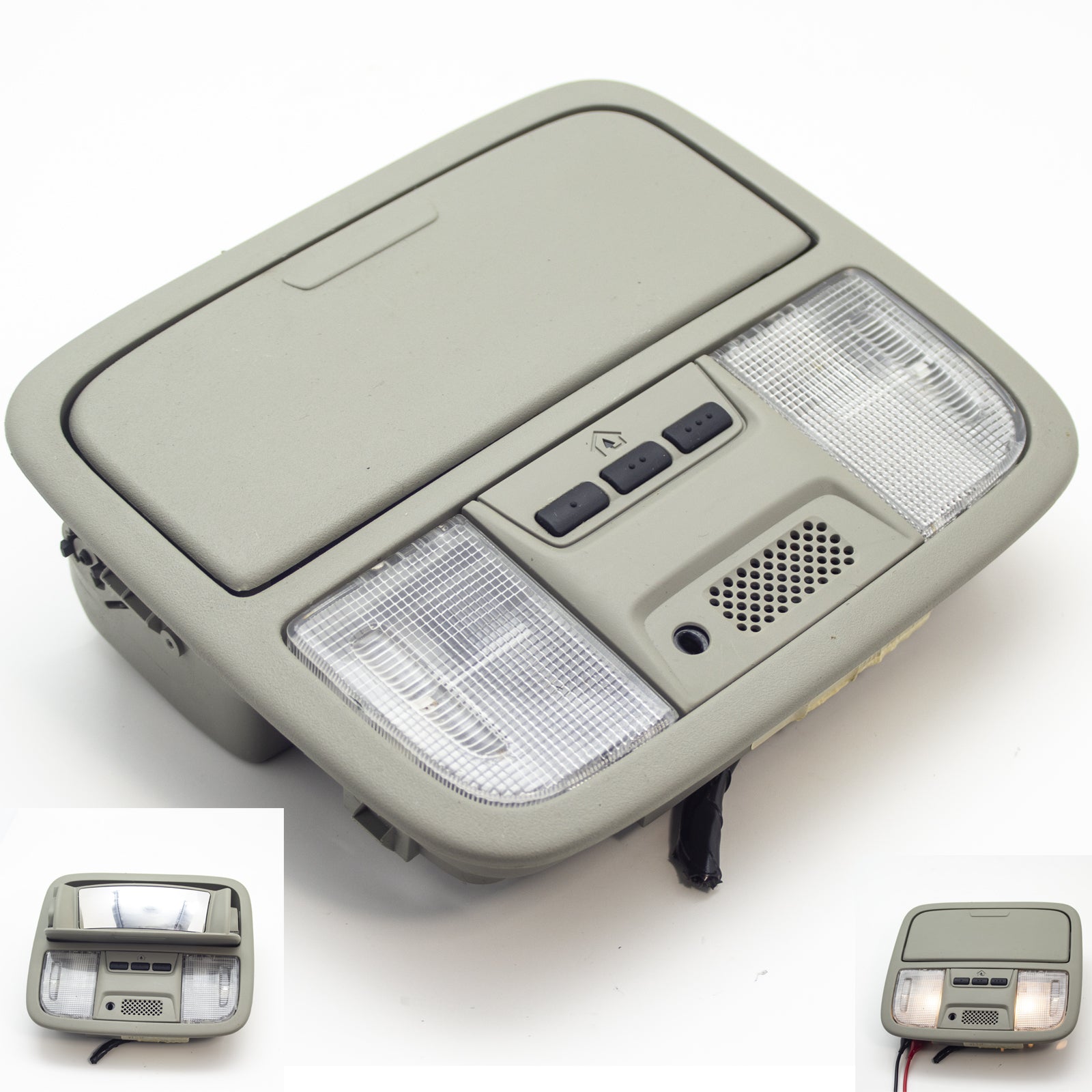 2005-2010 Honda Odyssey Overhead Console Dome Map Light Lamp Switch OEM - Tan