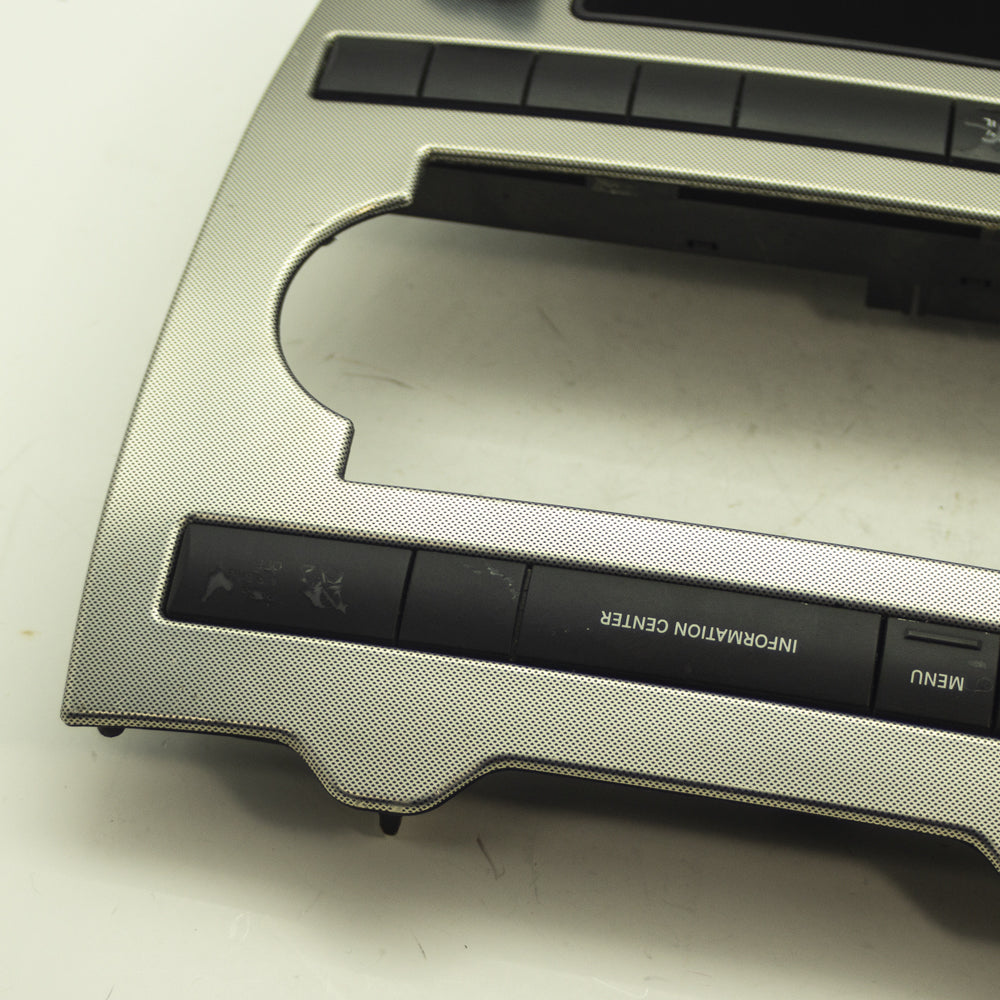 2005-2007 Jeep Grand Cherokee Front Temp Climate Control Bezel Trim OEM Silver