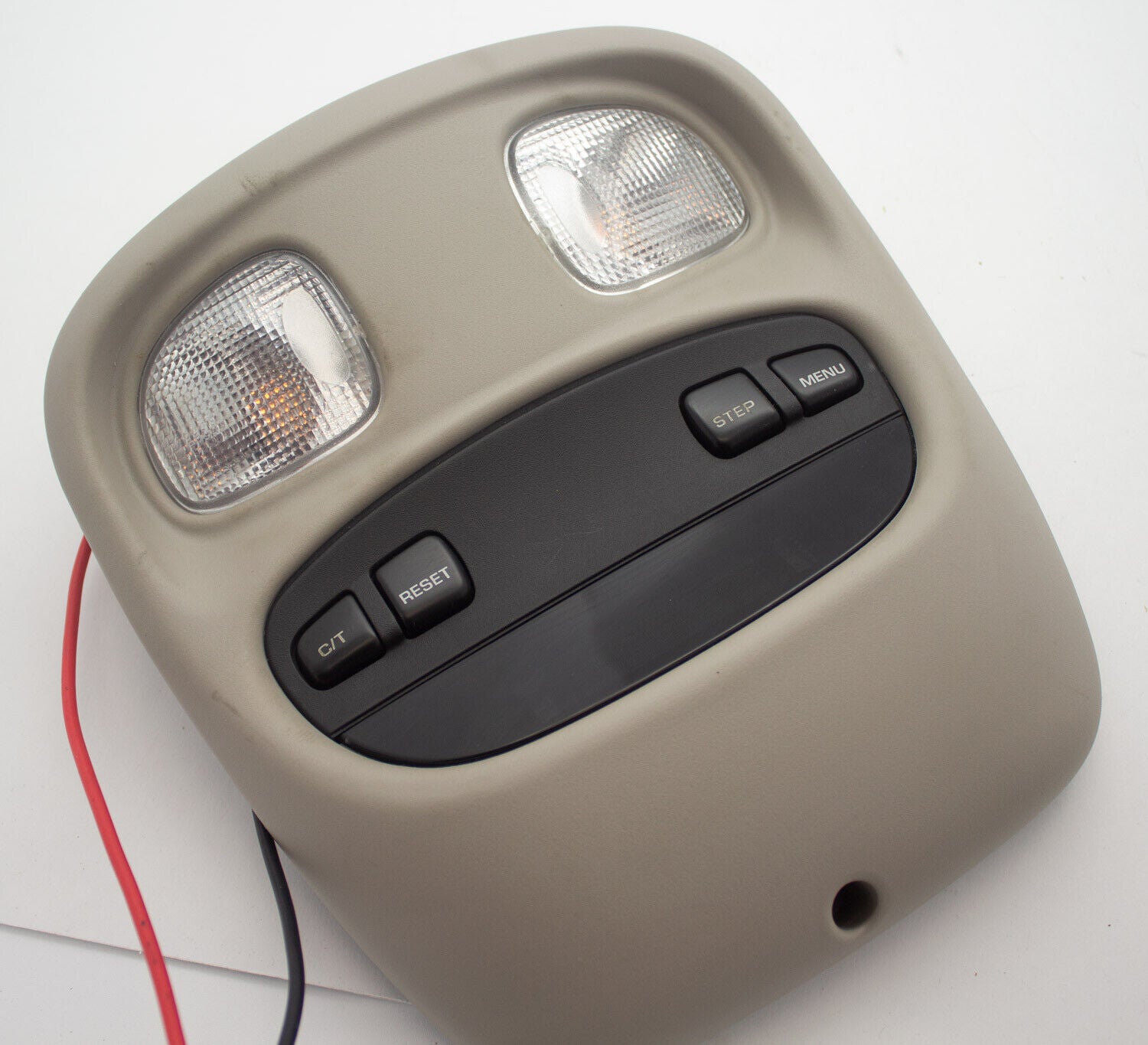 OEM 99-04 Jeep Grand Cherokee Console Digital Display Domelight Lamp Map Gray