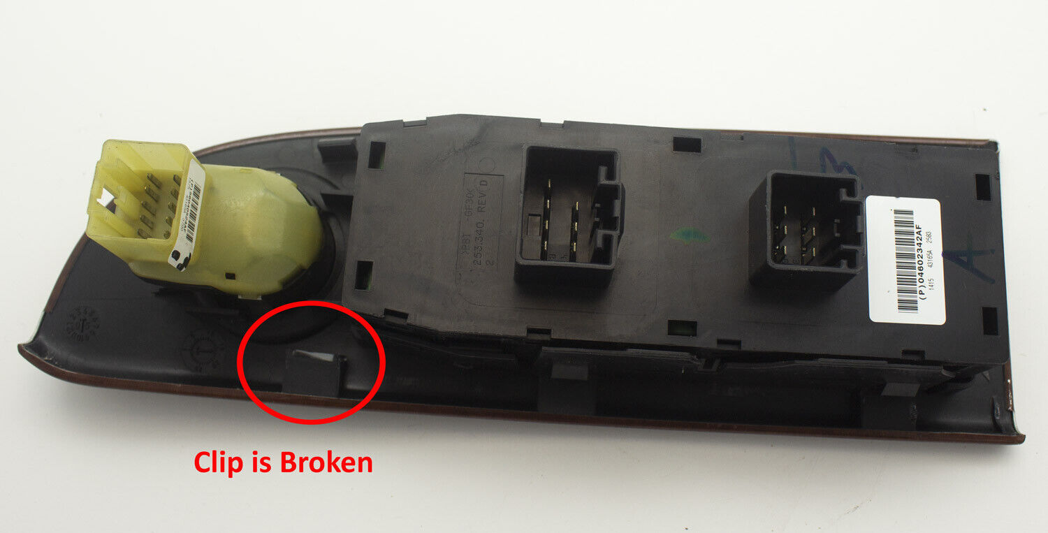 05-06 Jeep Grand Cherokee Power Master Window Control Switch OEM LH Driver Side