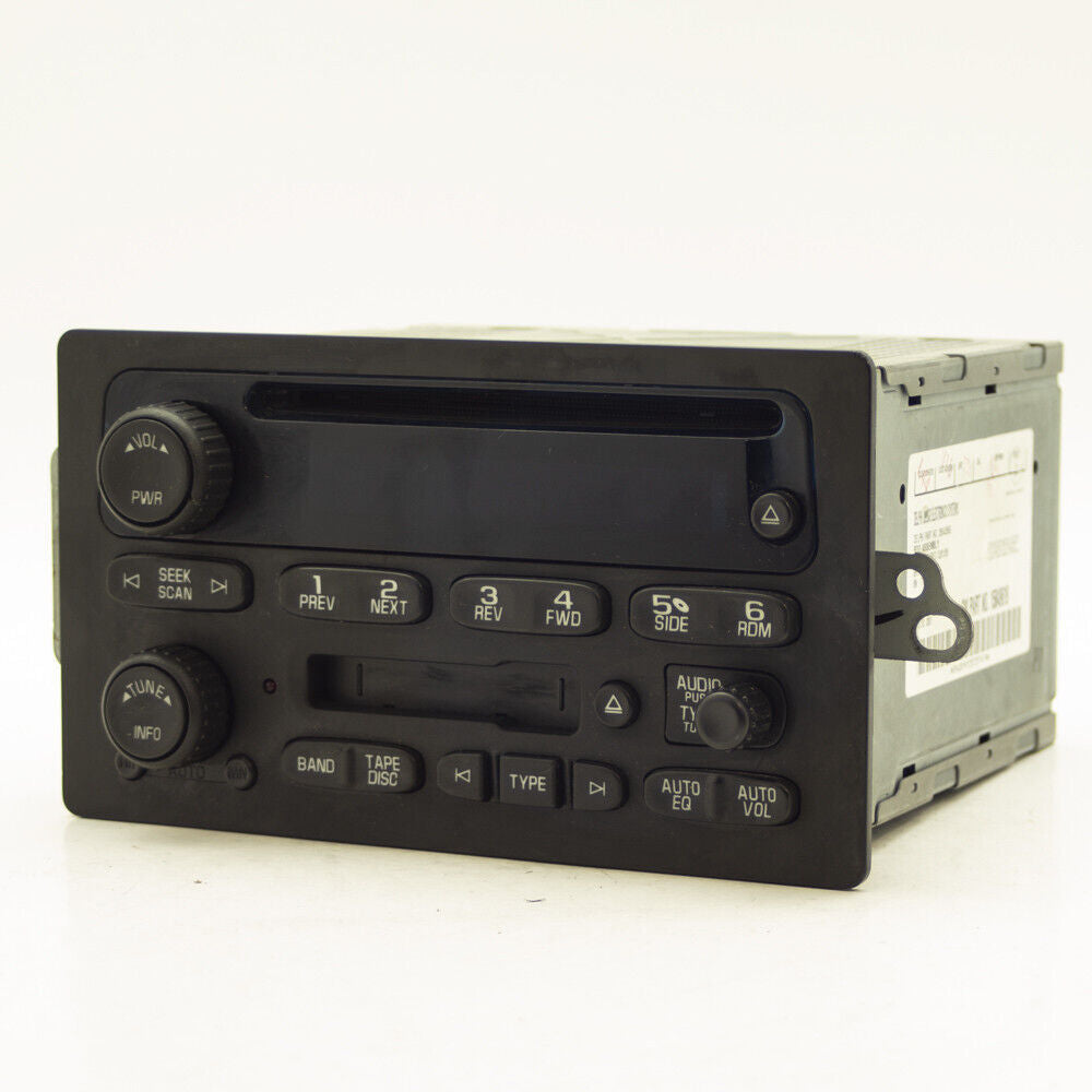 2005-2007 Chevy Silverado 1500 AM FM Cassette CD Player Radio Audio Receiver OEM