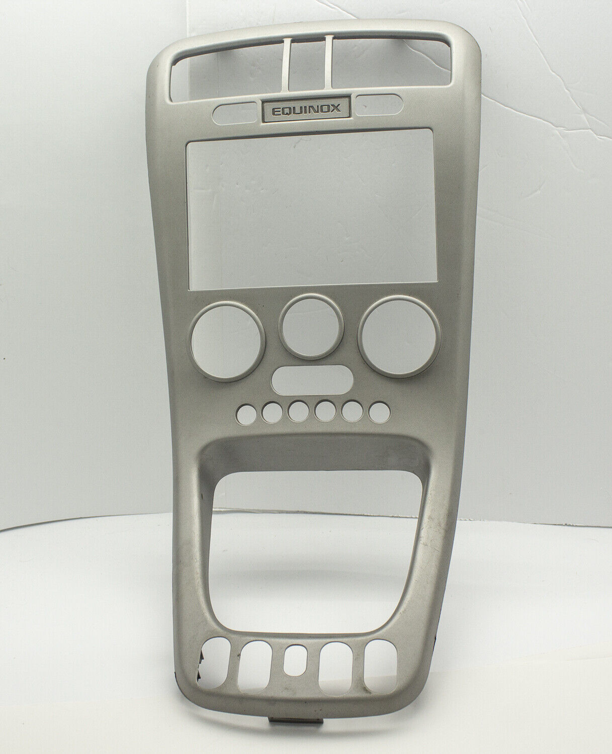 OEM 05-06 Chevrolet Equinox Center Dash Radio Climate Bezel Surround Trim Gray