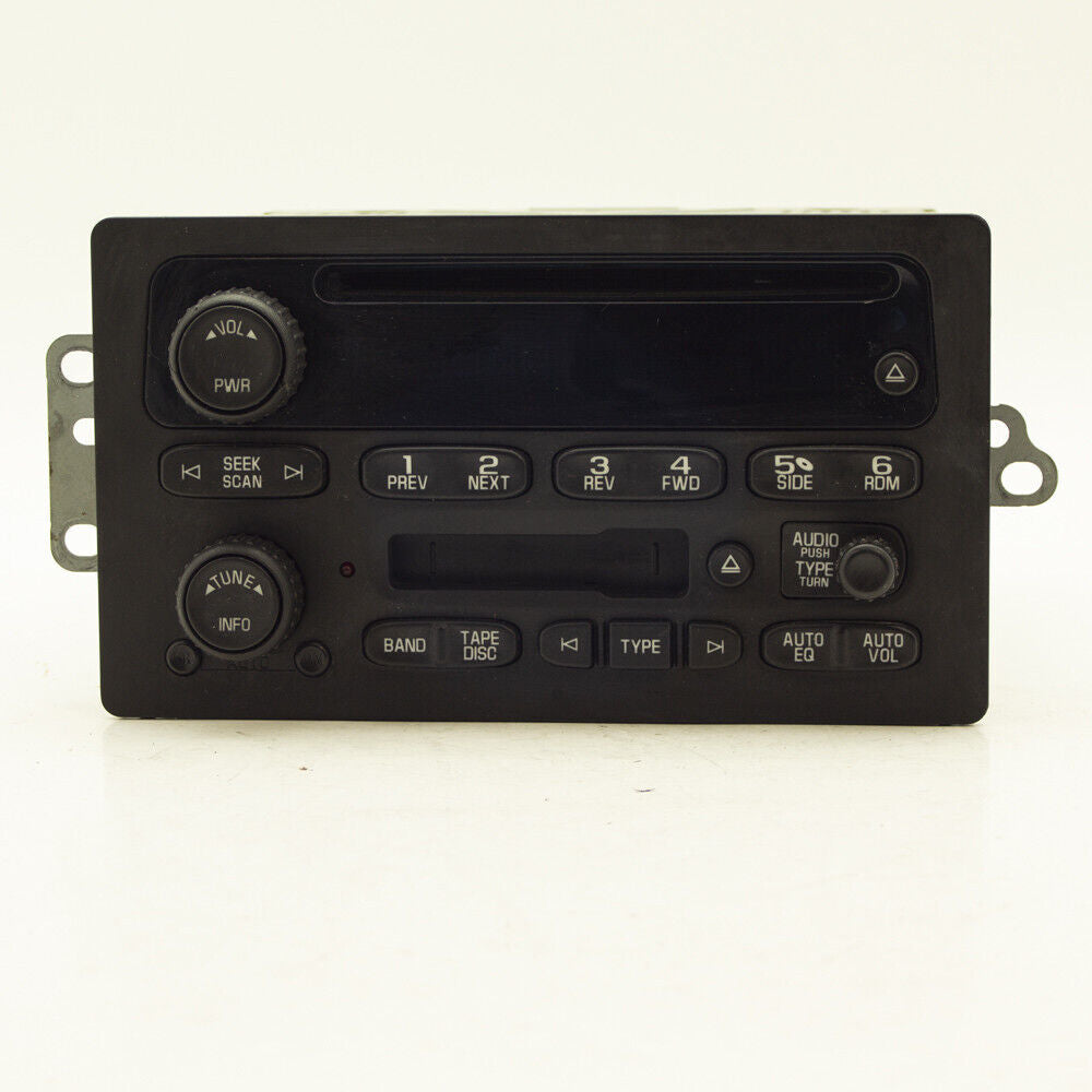 2005-2007 Chevy Silverado 1500 AM FM Cassette CD Player Radio Audio Receiver OEM