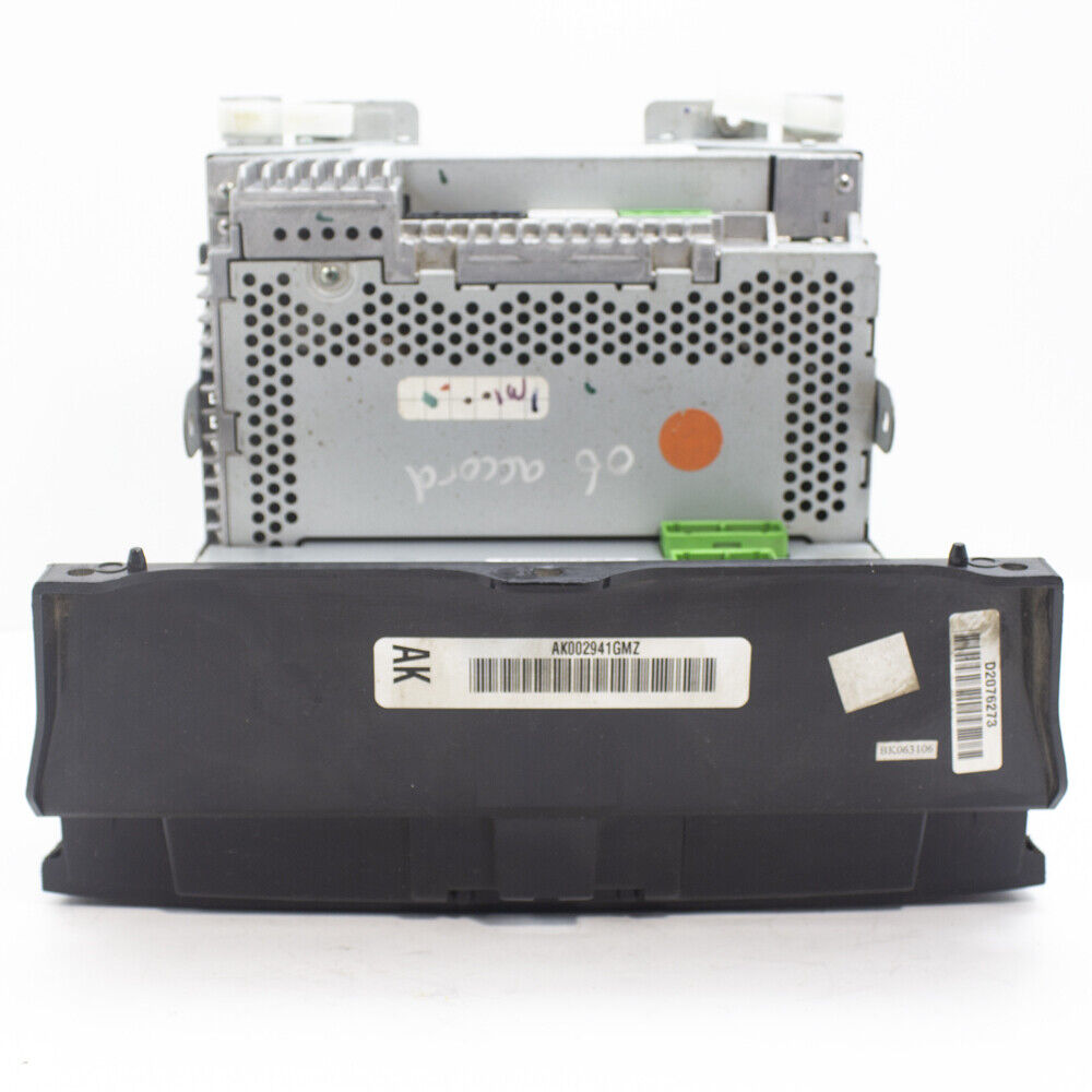 2006-2007 Honda Aaccord Audio Radio AC Temperature Climate Control Switch Panel