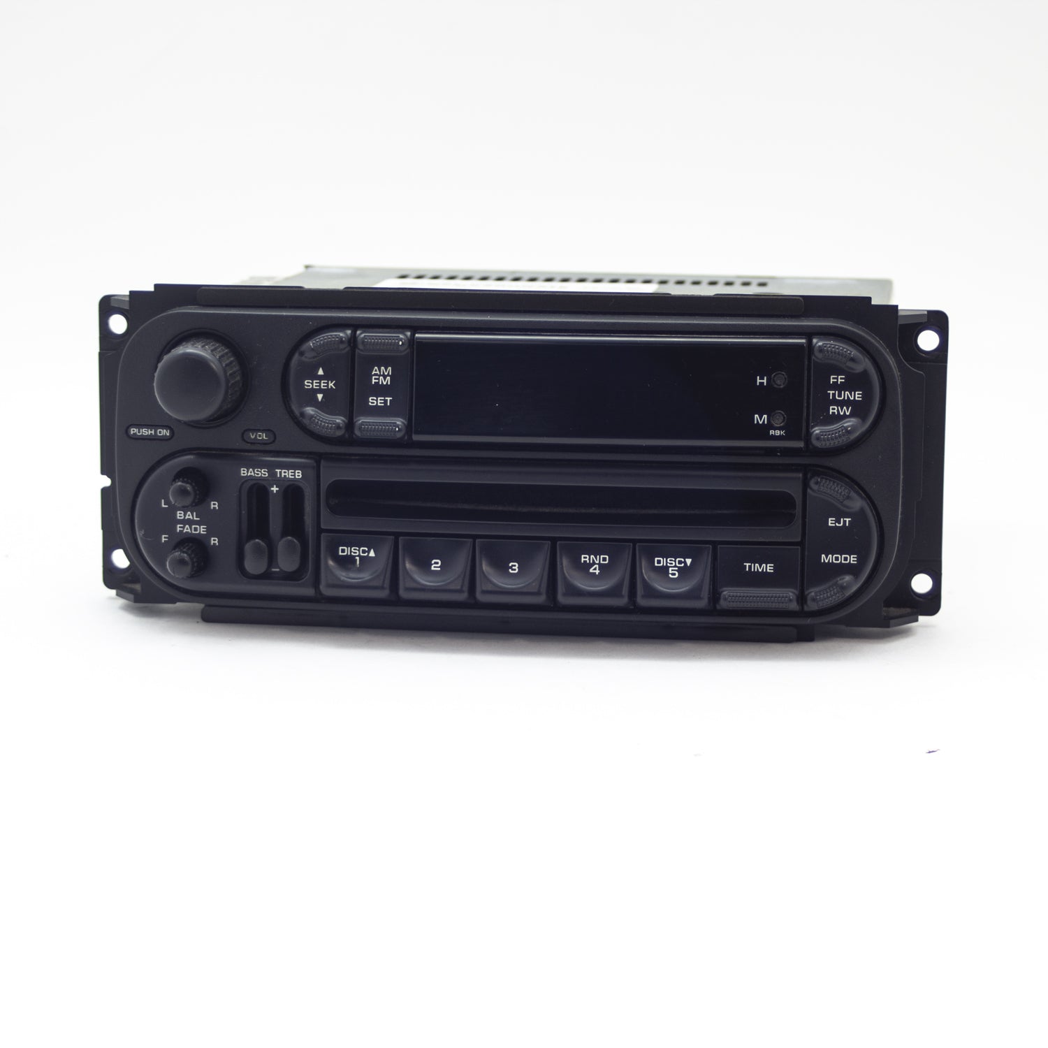 Chrysler Jeep Dodge & Ram 1500 Audio Radio AM FM Cassette Disc CD Receiver  OEM