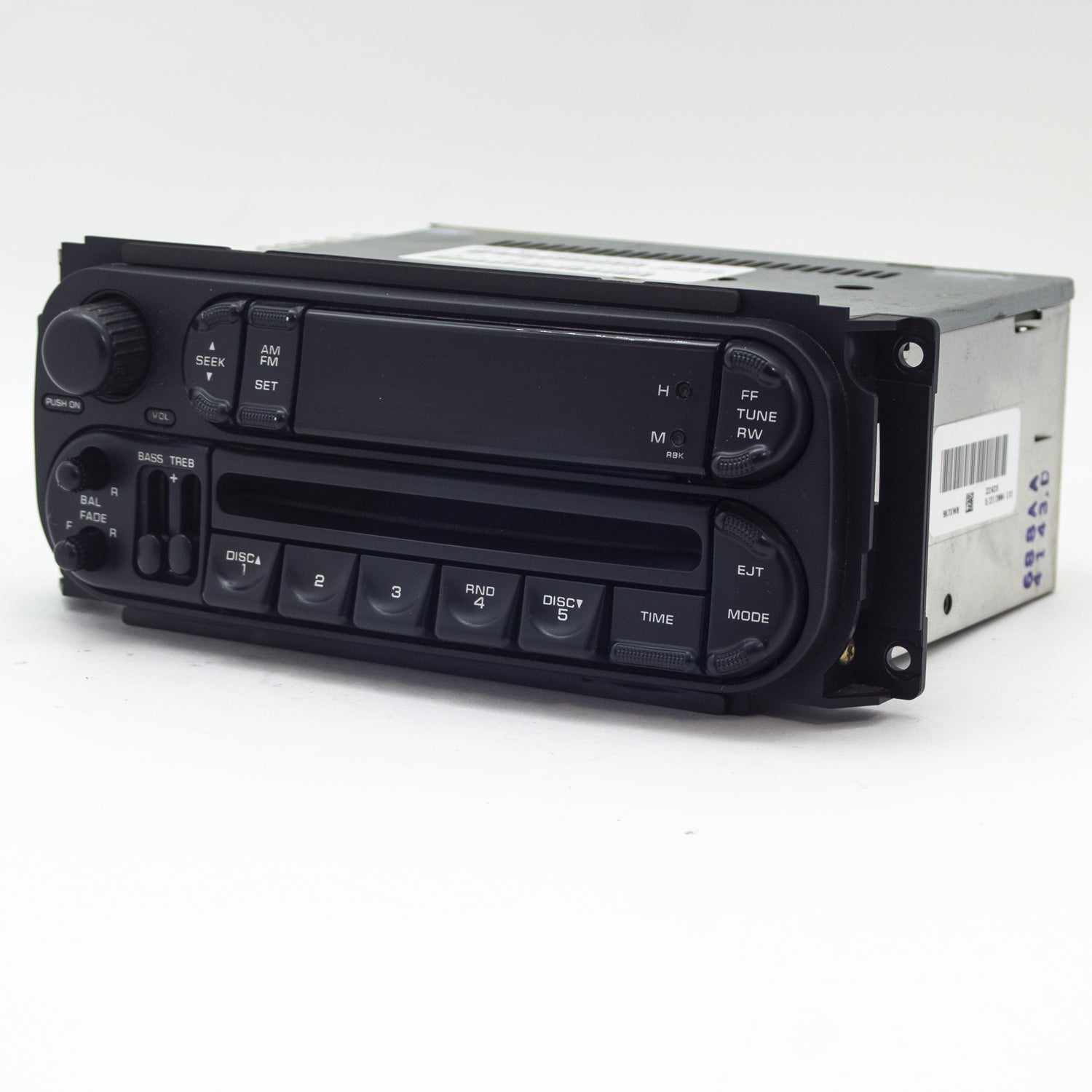 Chrysler Jeep Dodge & Ram 1500 Audio Radio AM FM Cassette Disc CD Receiver  OEM