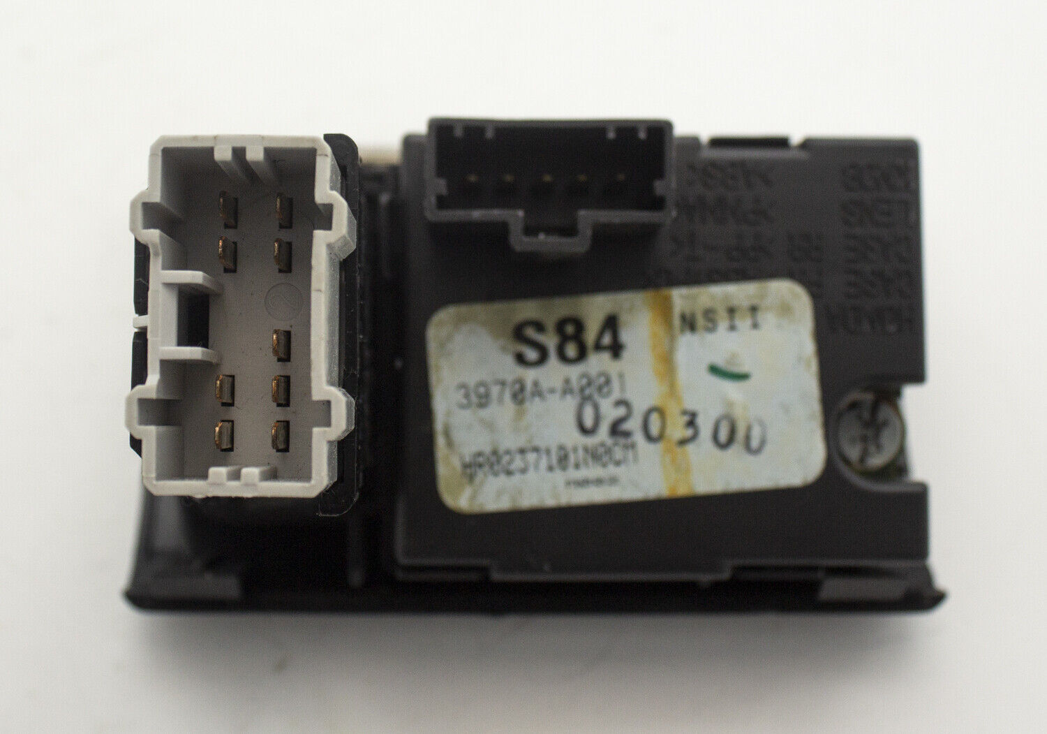 98-02 Honda Accord Front Dash Center Digital Clock & Hazard Button Switch