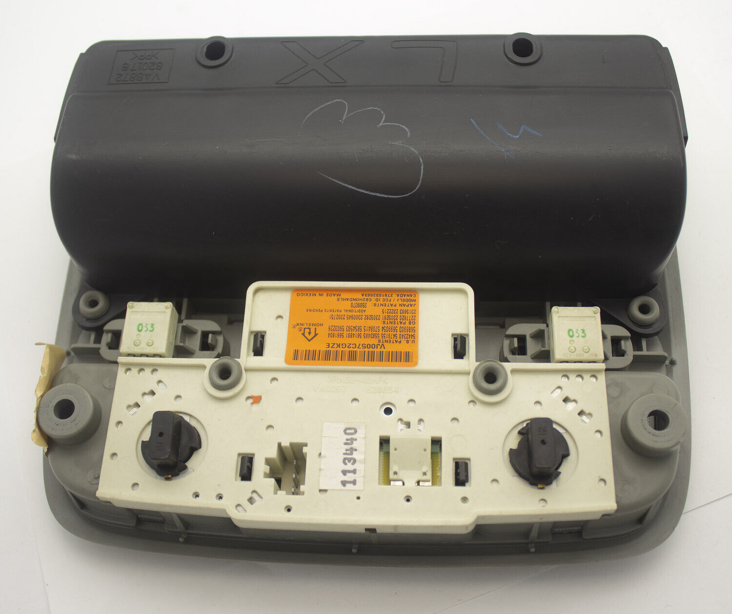 Used Factory OEM Overhead Console Dome Map Light Lamp Switch For Acura and Honda