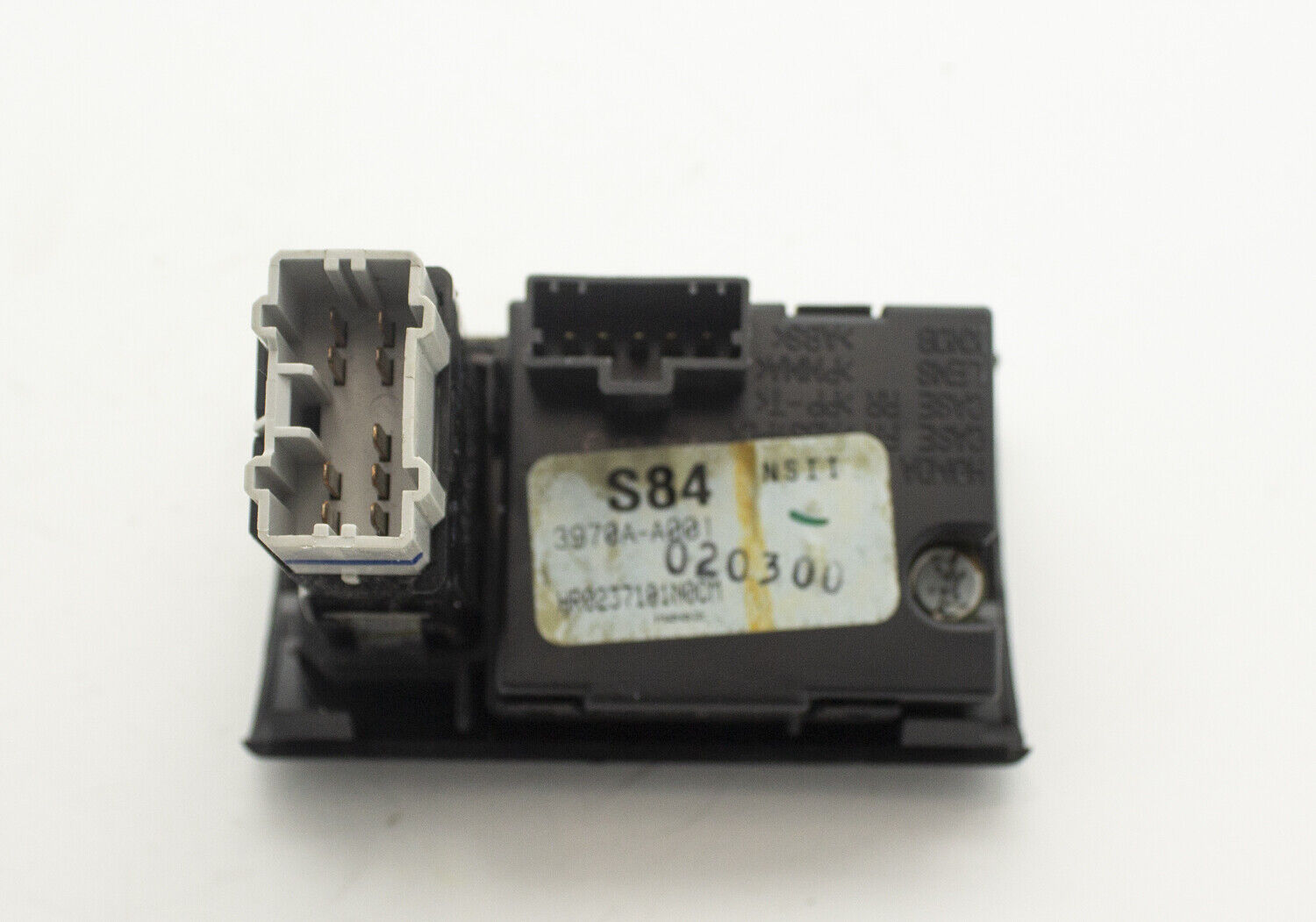 98-02 Honda Accord Front Dash Center Digital Clock & Hazard Button Switch