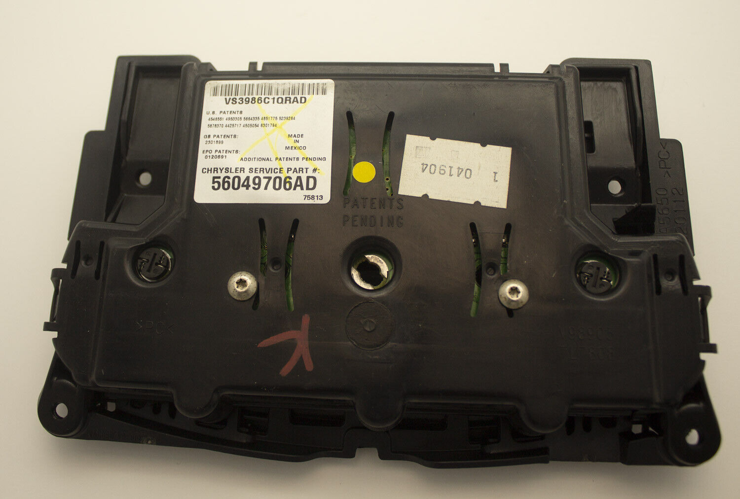 OEM 02-05 Dodge Ram 1500 Digital Overhead Console Information Display Compass