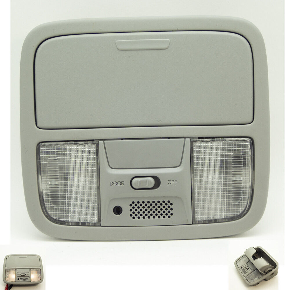 2003-2007 Honda Accord Overhead Console Dome Map Light Lamp Switch OEM - Gray