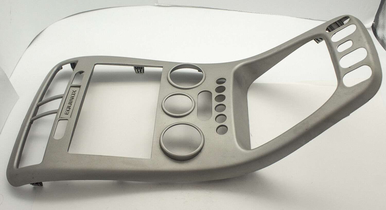 OEM 05-06 Chevrolet Equinox Center Dash Radio Climate Bezel Surround Trim Gray
