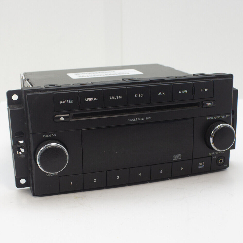 Jeep Dodge & Chrysler RES Audio Radio AM FM AUX Auxiliary CD MP3 Player OEM