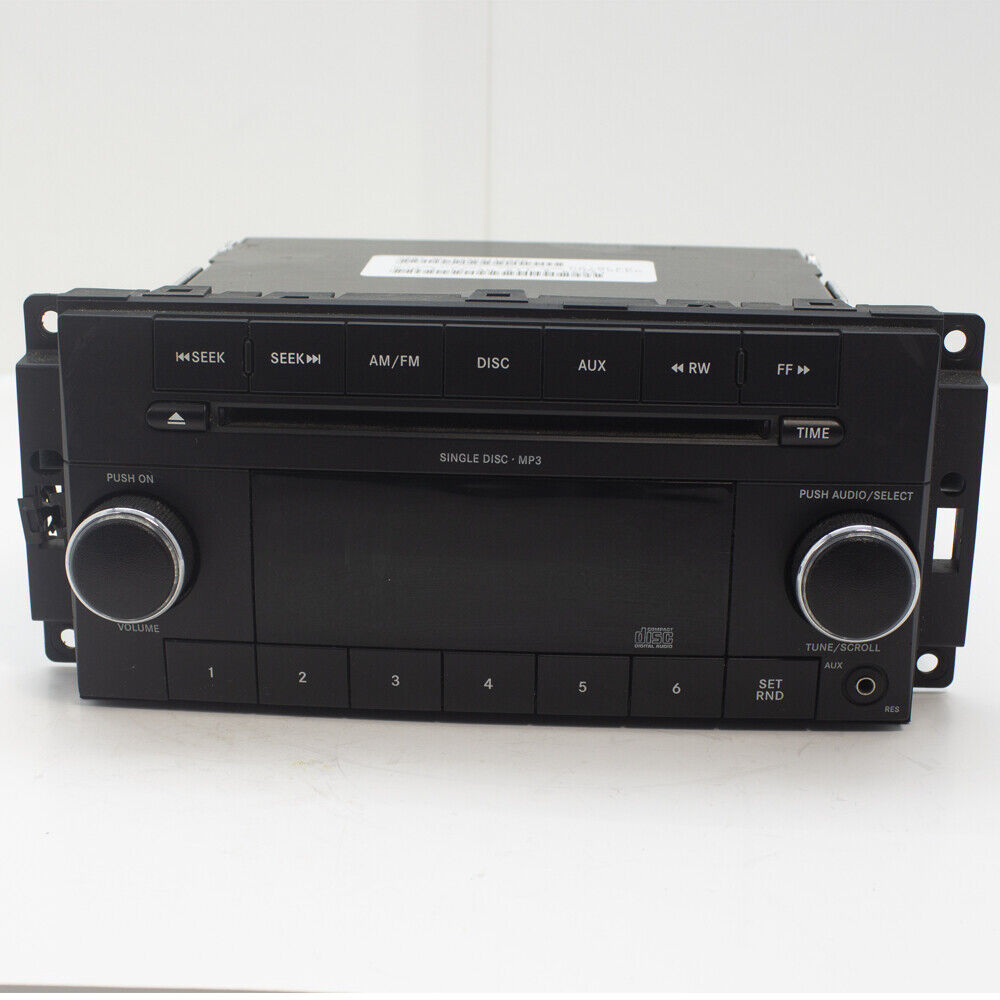 Jeep Dodge & Chrysler RES Audio Radio AM FM AUX Auxiliary CD MP3 Player OEM